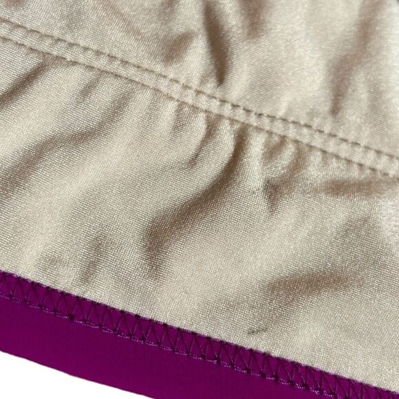 Cala Ossidiana Luxury Designer Pink Purple Strappy Bikini Bottom NWT US L - Picture 6 of 11